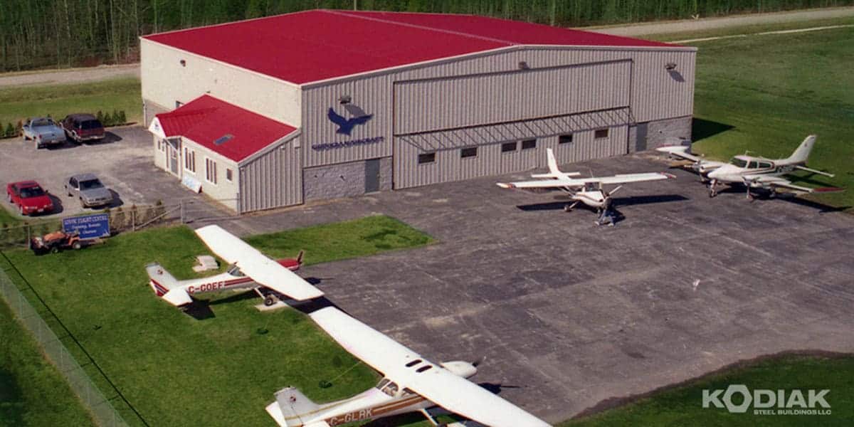 Aviation and Hangar Building