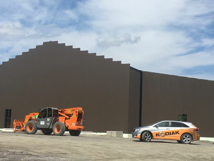6600 sq ft kodiak steel warehouse building