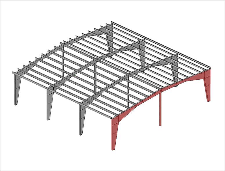Multi Span Steel Building System