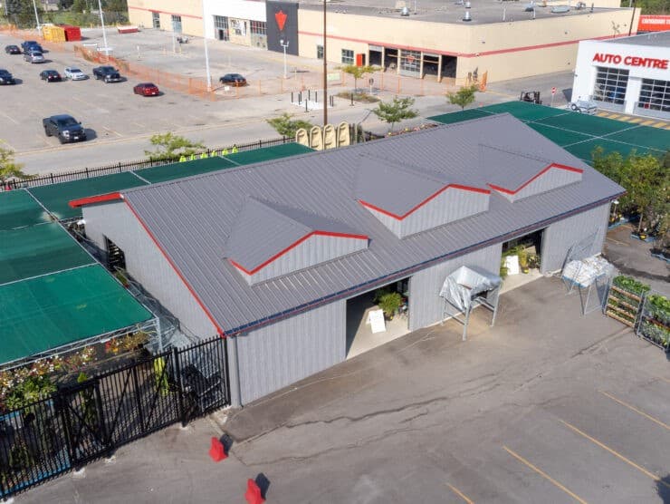 50x80 Canadian Tire Commercial Building