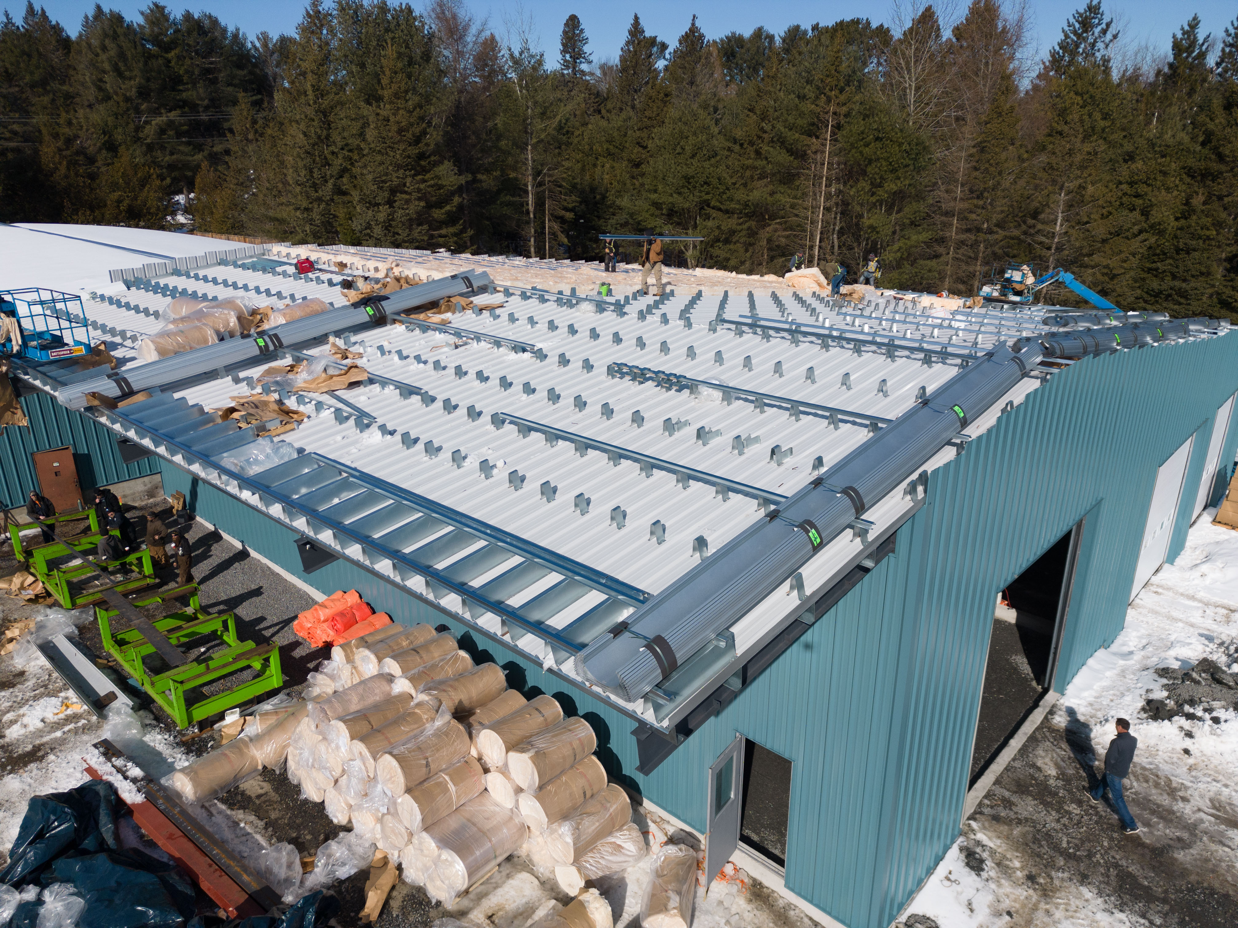 80×80 steel welding shop – kodiak steel buildings 005
